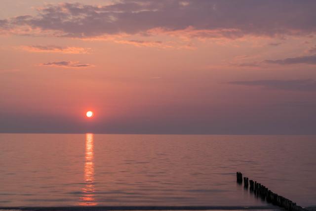 Sunset on the Curonian Spit