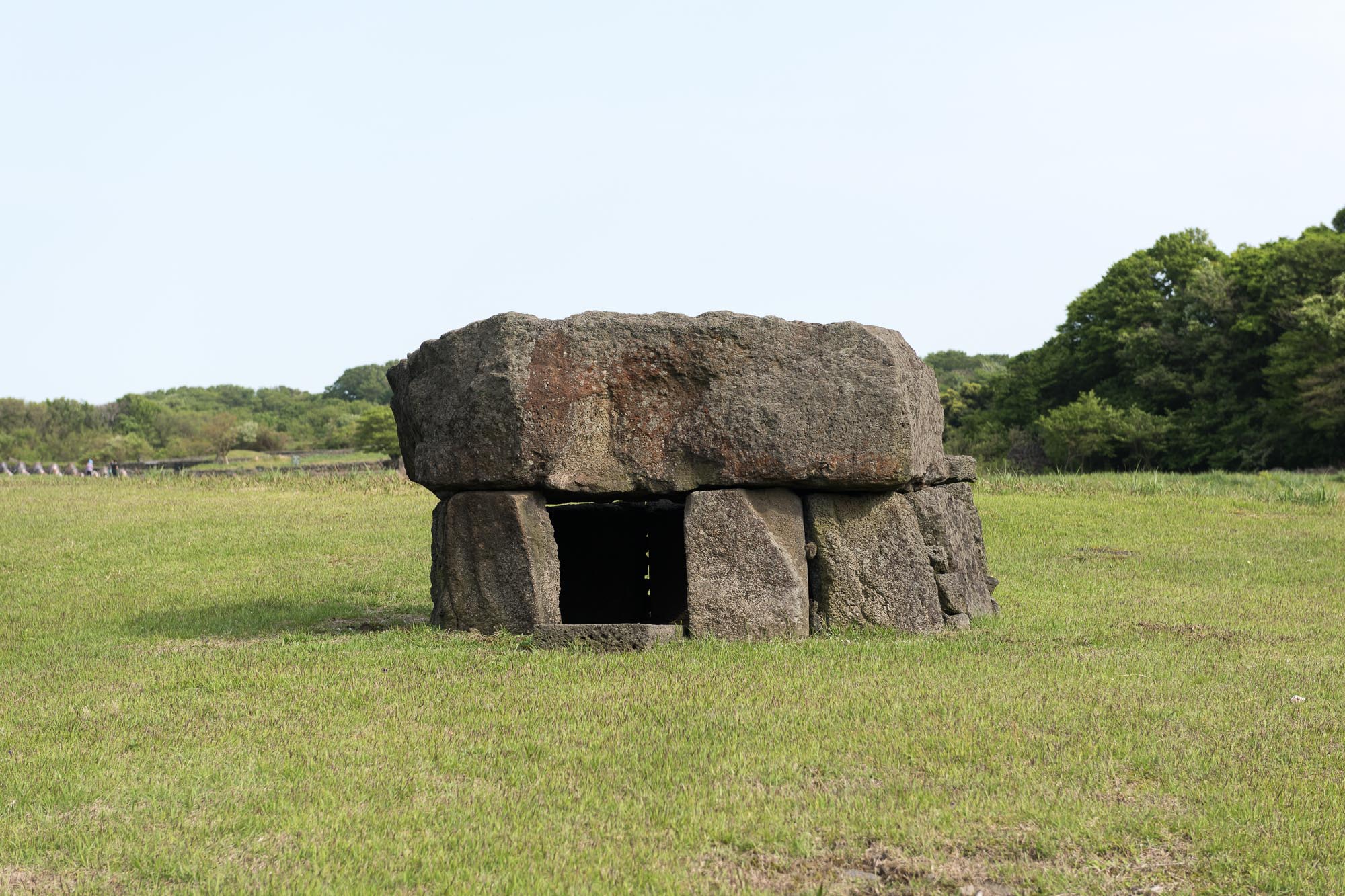 Verschiedene Konstruktionen der Dolmen