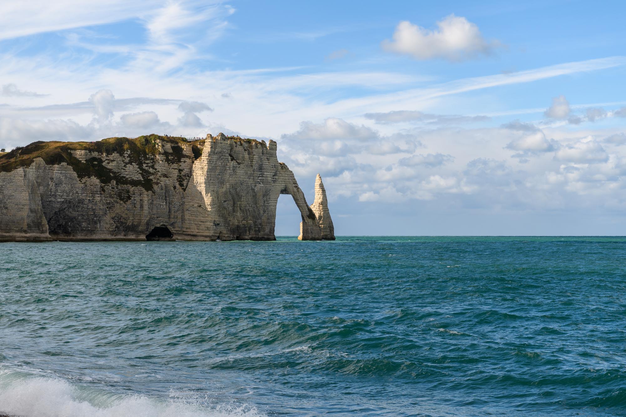 Die Kreidefelsen von Étretat