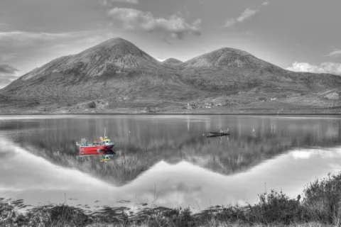 Loch Linnhe bei Fort William in Schottland