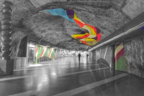 NFT 045: The Stockholm subway in Sweden