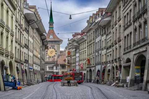 Arkaden (Lauben) in Bern