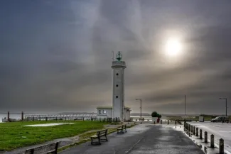 The lighthouse of Le Hourdel