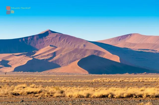 Die Dünen der Wüste Namib