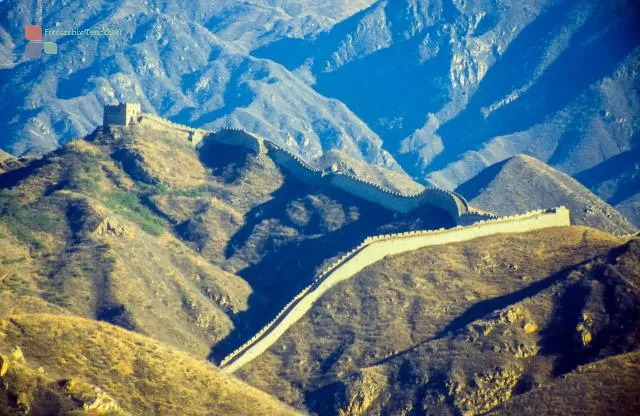 The Great Wall in northern China