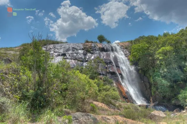 NFT 043: The waterfall in Mhlambanyatsi in the African kingdom of Eswatini