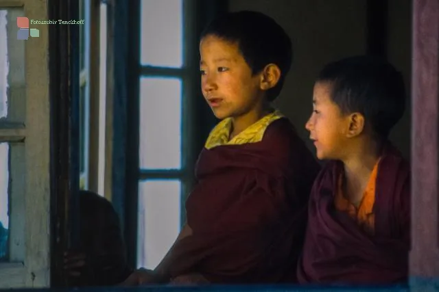 NFT 058: Young monks in the Phodang monastery in Sikkim