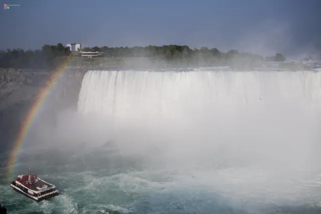 Regenbogen über Niagara