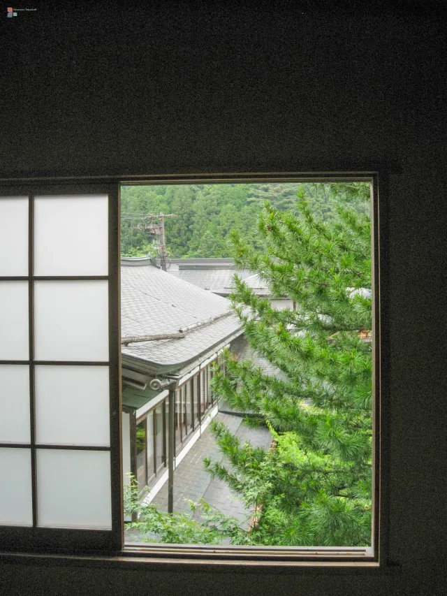 Der kleine Vorraum mit herrlicher Aussicht