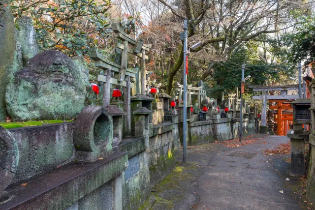 Ankunft am Ichinomine-Schrein: höchster Punkt der Route, Ziel vieler Pilger.