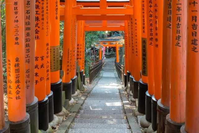 Der Abstieg zur Zwischenstation