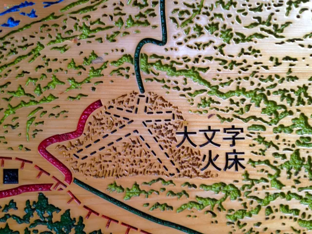 Erklärungen zum Daimonji-Feuerzeichens