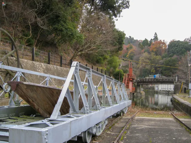 Die kleine "Bootswerft"