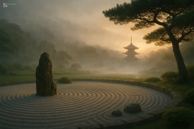 Buddhismus Zengarten