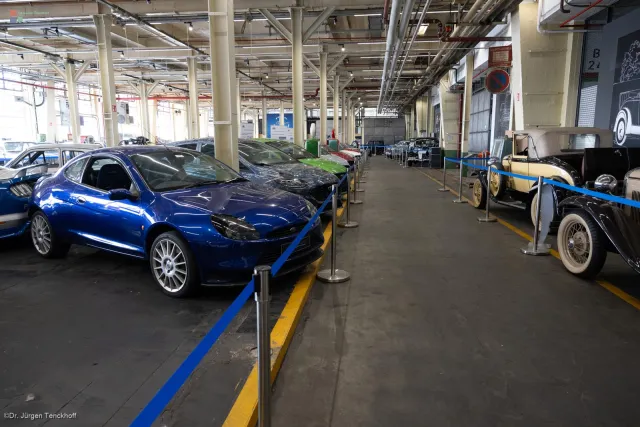 Im Oldtimer Museum von Ford in Köln