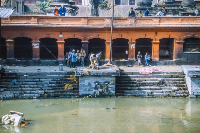 Gebäude des Pashupatinath Tempels