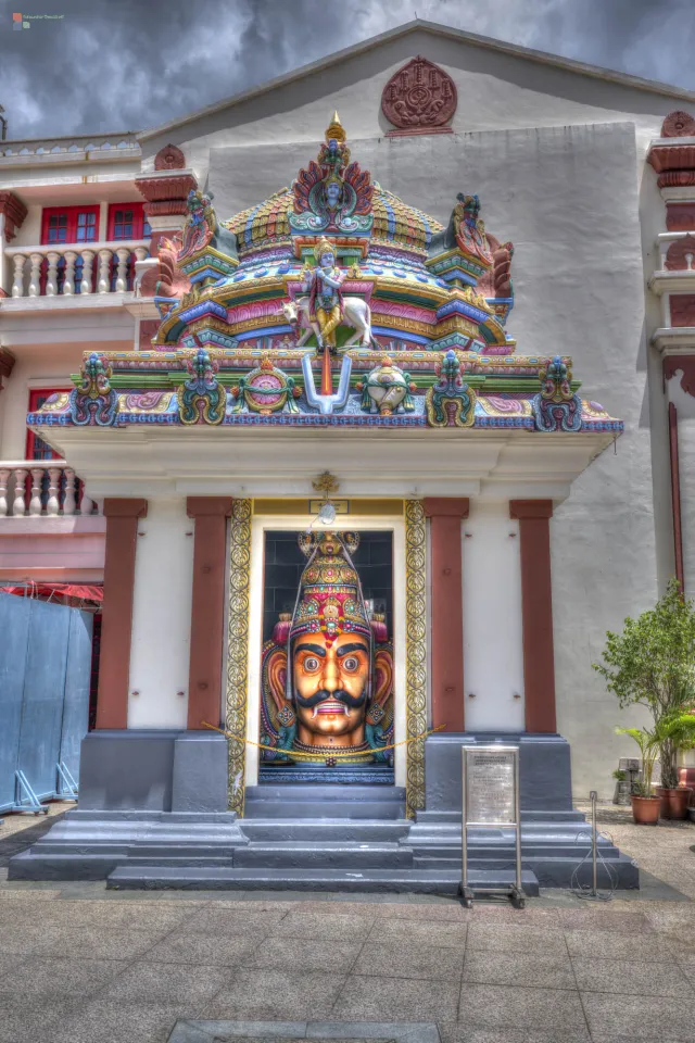 Sri Aravan im Mariamman Temple 2025 ald HDR-Bild