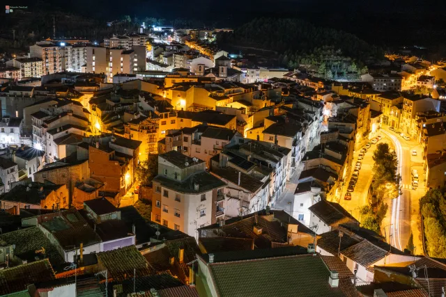 Nächtliches Alcañiz