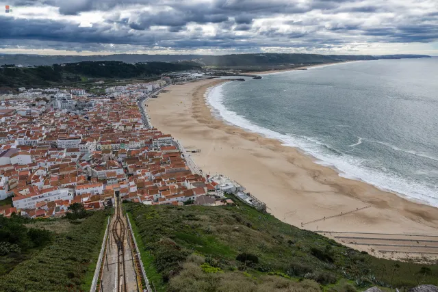 Nazaré mit Stränden