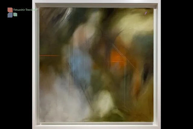 Fernando Zóbel Oscuro veneciano, 1984 Öl und Pastell auf Leinwand