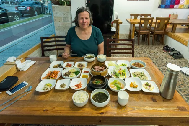 Abendessen in Gyeongju