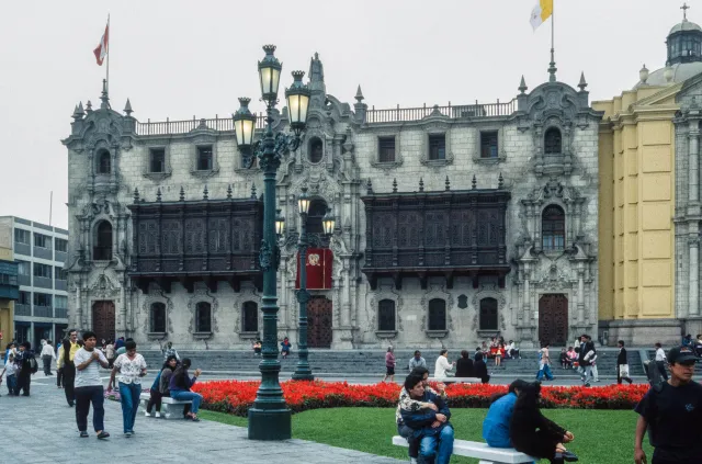 Der Bischofspalast von Lima