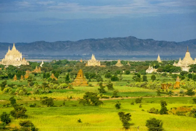 Temples in the Bagan Plain