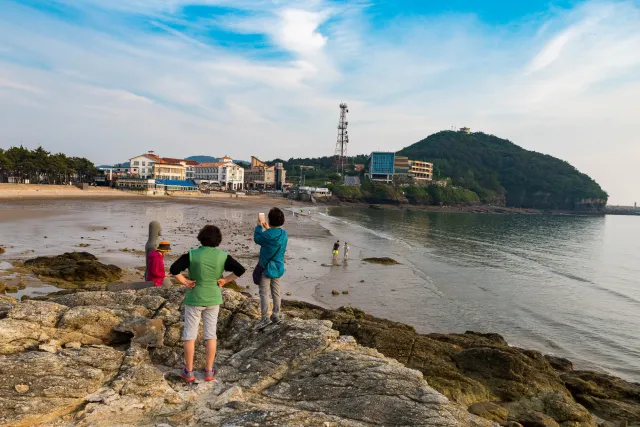 Strand im Byeonsanbando-Nationalpark