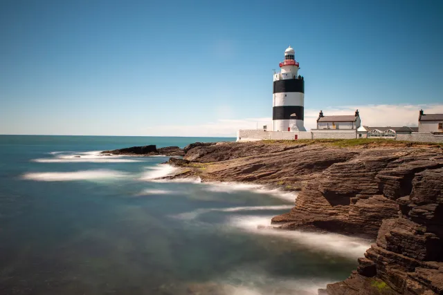 The lighthouse at Hook Head near Churchtown - long exposure (30s at f / 8.0)