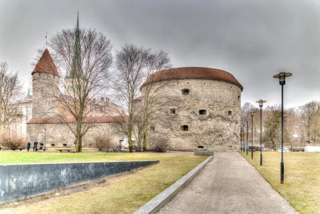 The Fat Margarethe - a defensive tower of the city fortifications in Tallinn