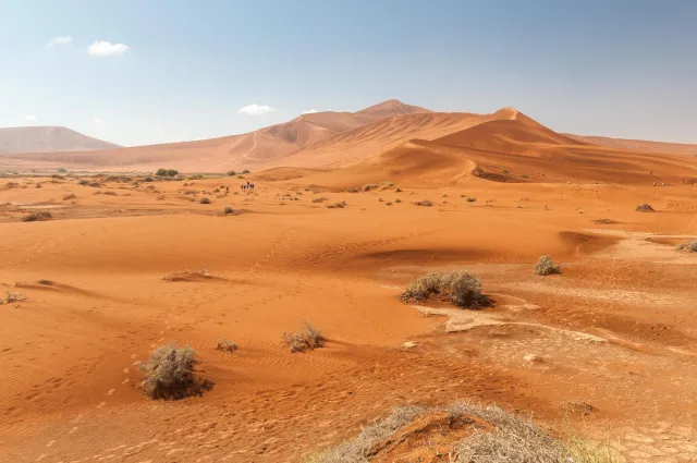 The dunes at Sossusvlei