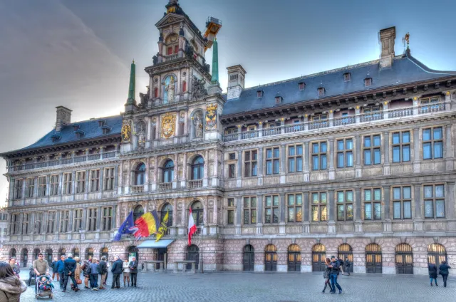 Das Rathaus von Antwerpen
