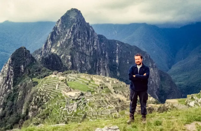 Jürgen vor Machu Picchu