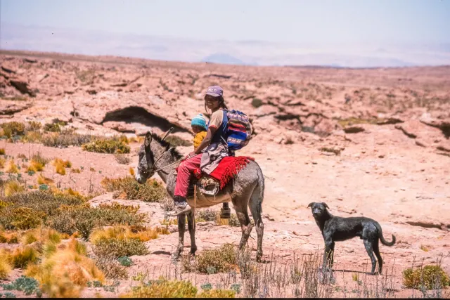 Einheimische bei San Pedro de Atacama