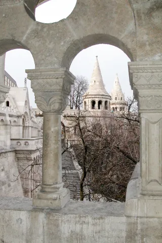 The Fisherman's Bastion in Budapest