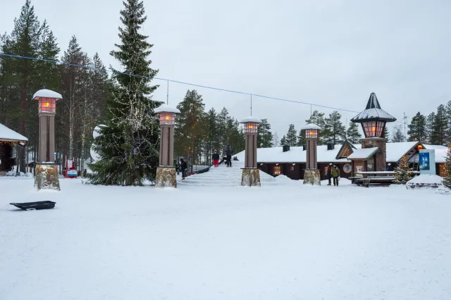 Santa's village on the Arctic Circle in Rovaniemi
