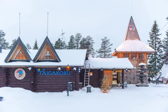 Santa's village on the Arctic Circle in Rovaniemi