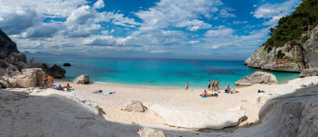 Cala Goloritze, the most beautiful beach in Sardinia in the municipality of Baunei
