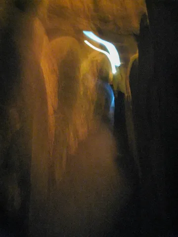 The passage to the burial chamber
