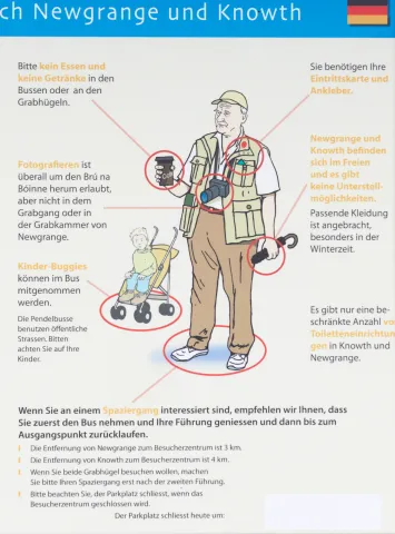 Rules for Germans visiting Newgrange