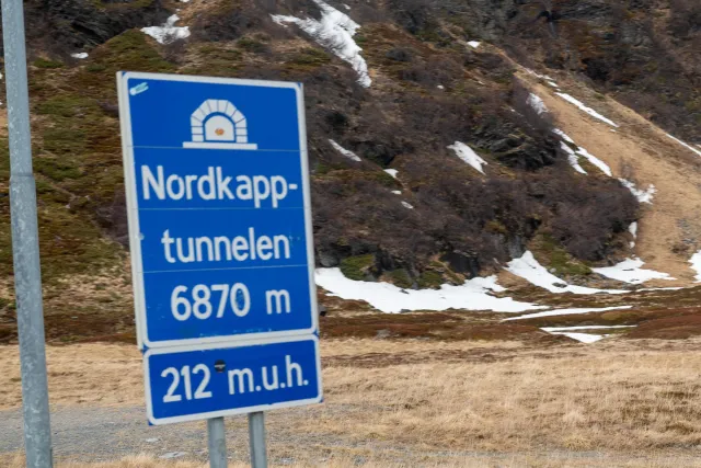 Der Tunnel zur "Nordkap-Insel"