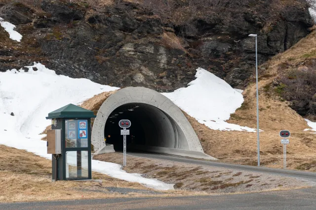 Der Tunnel zur "Nordkap-Insel"