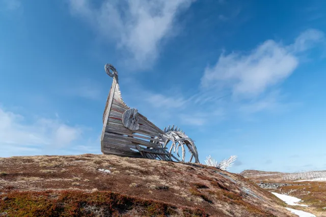 Die beeindruckende Drakkar-Leviathan Installation