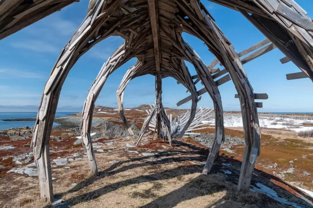 Die beeindruckende Drakkar-Leviathan Installation