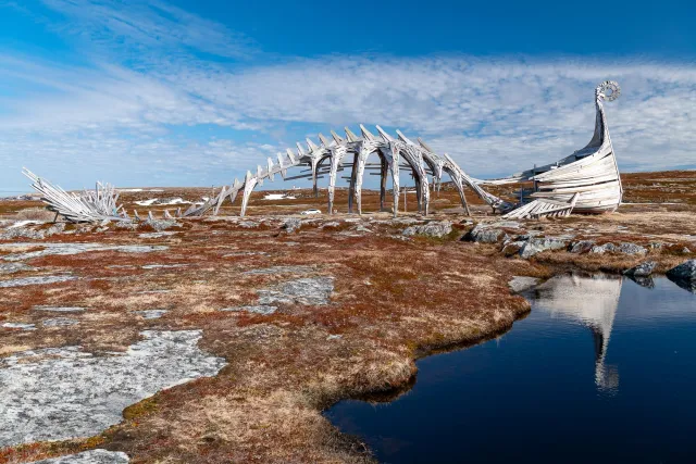 Die beeindruckende Drakkar-Leviathan Installation