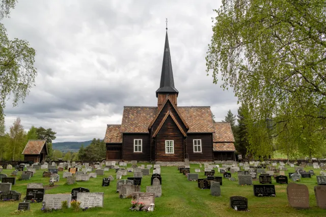 Die Kirche in Heidal 