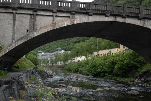 Wasserkraftwerk Såheim in Rjukan