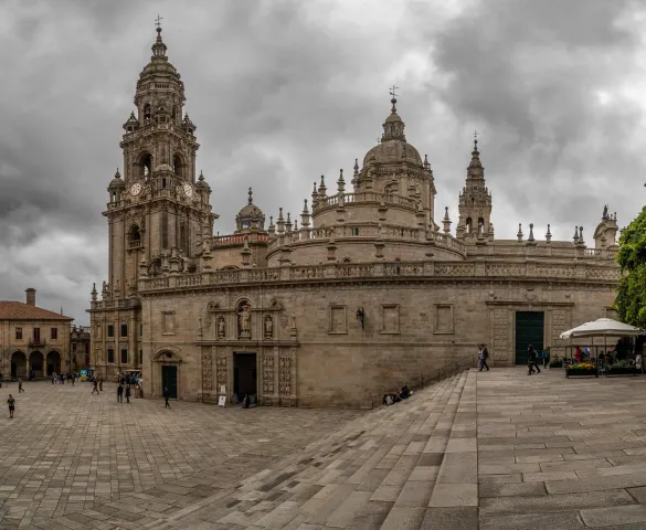 The Cathedral of Santiago de Compostela