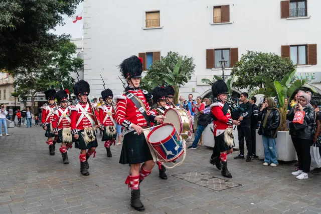 Schottenparade in Gibraltar