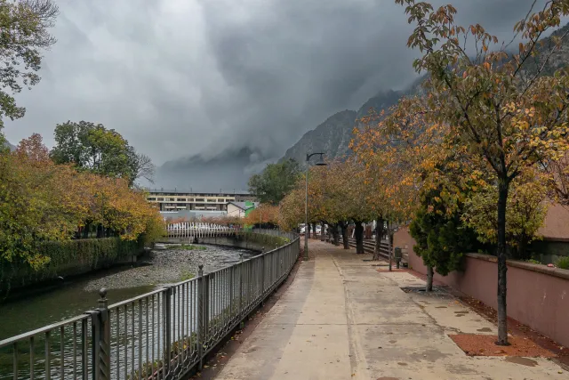 In der Innenstadt von Andorras Hauptort